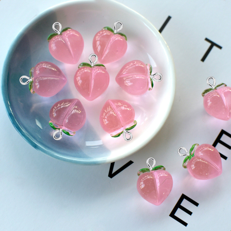 10Pcs New Transparent Peach Fl - Resin Art Kits For Adults recension och pris